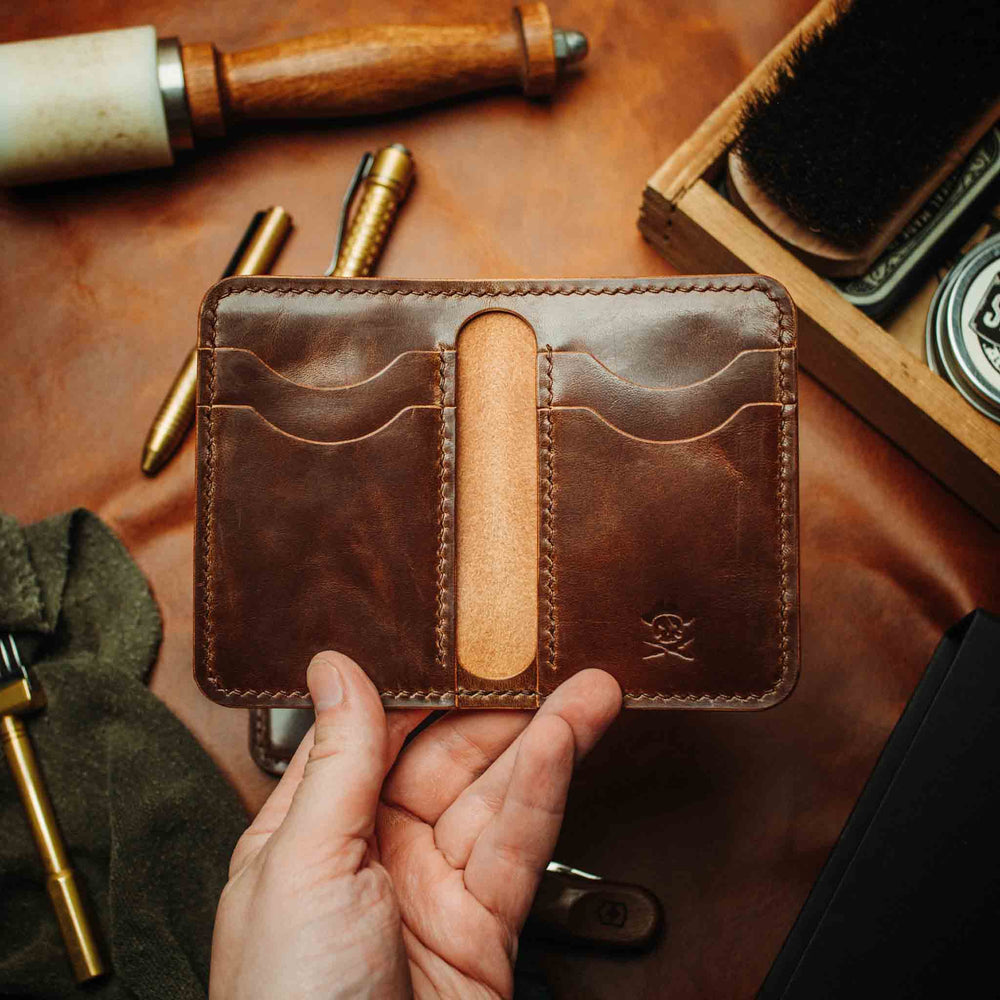 
                  
                    Buccaneer - Bifold Slim EDC Leather Wallet
                  
                