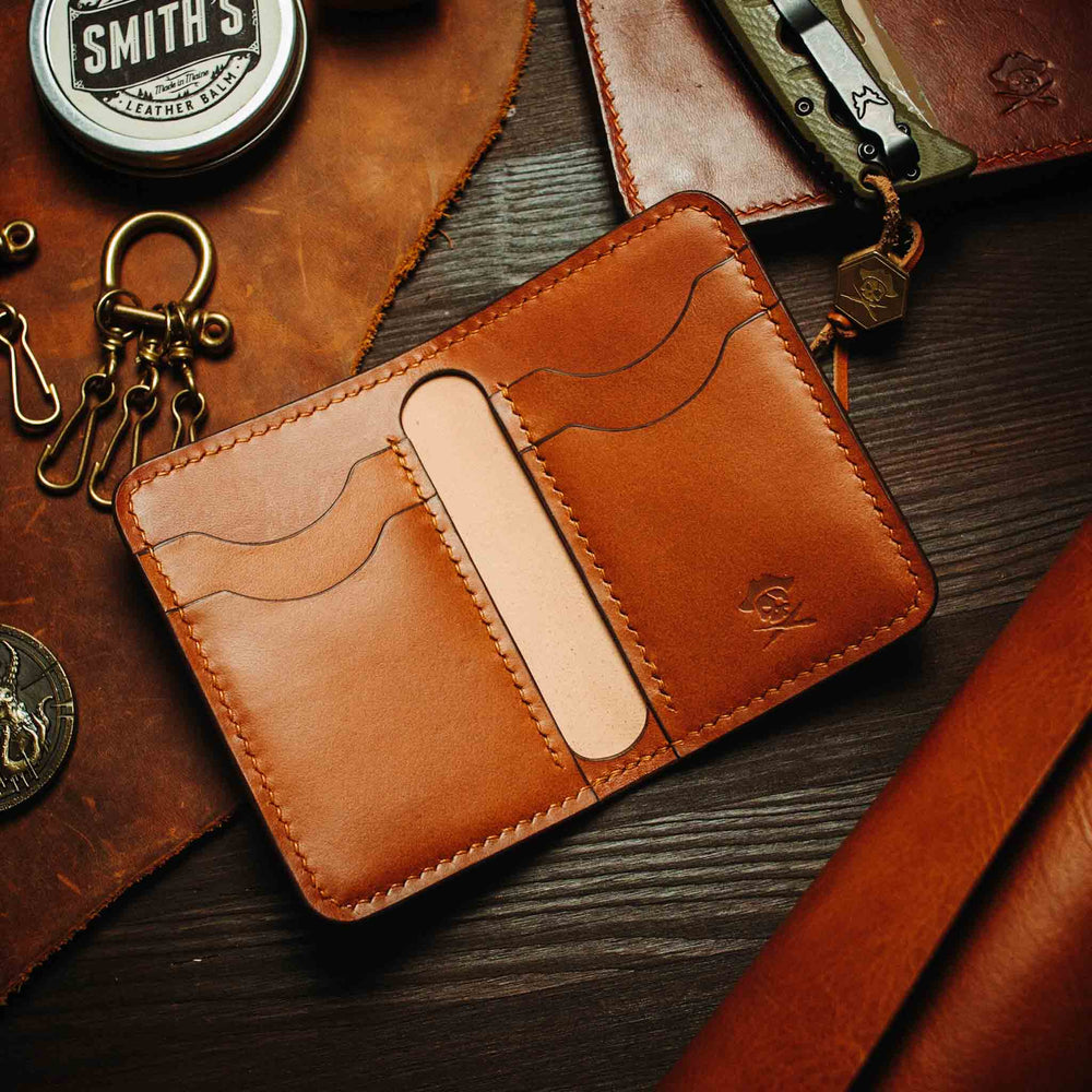 
                  
                    Buccaneer - Bifold Slim EDC Leather Wallet
                  
                
