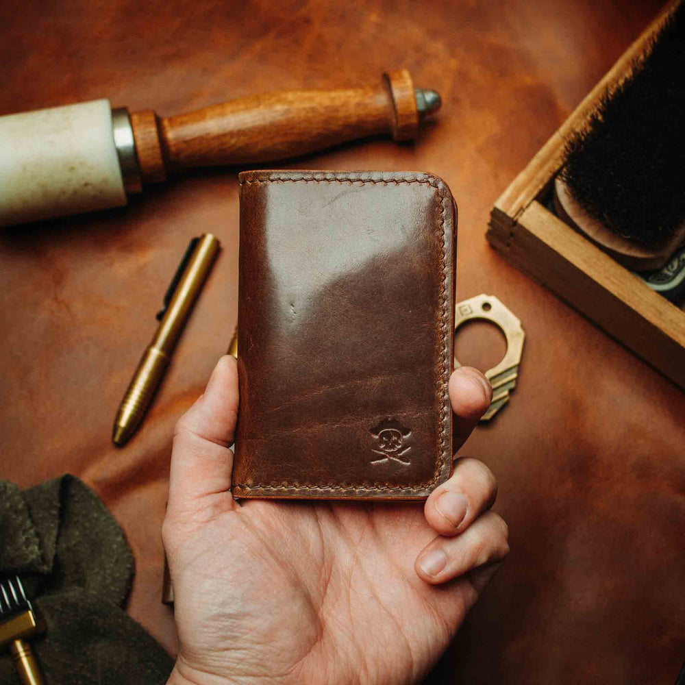 
                  
                    Buccaneer - Bifold Slim EDC Leather Wallet
                  
                