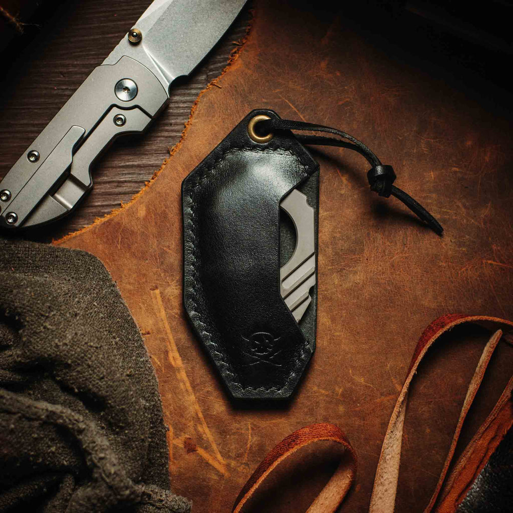 King’s Pocket - Pharaoh bottle opener leather holder