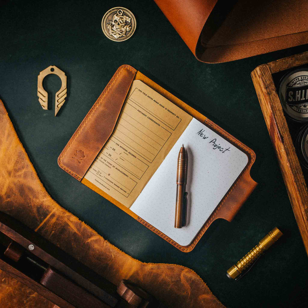 
                  
                    Navigator - Leather EDC Field Notes Cover
                  
                