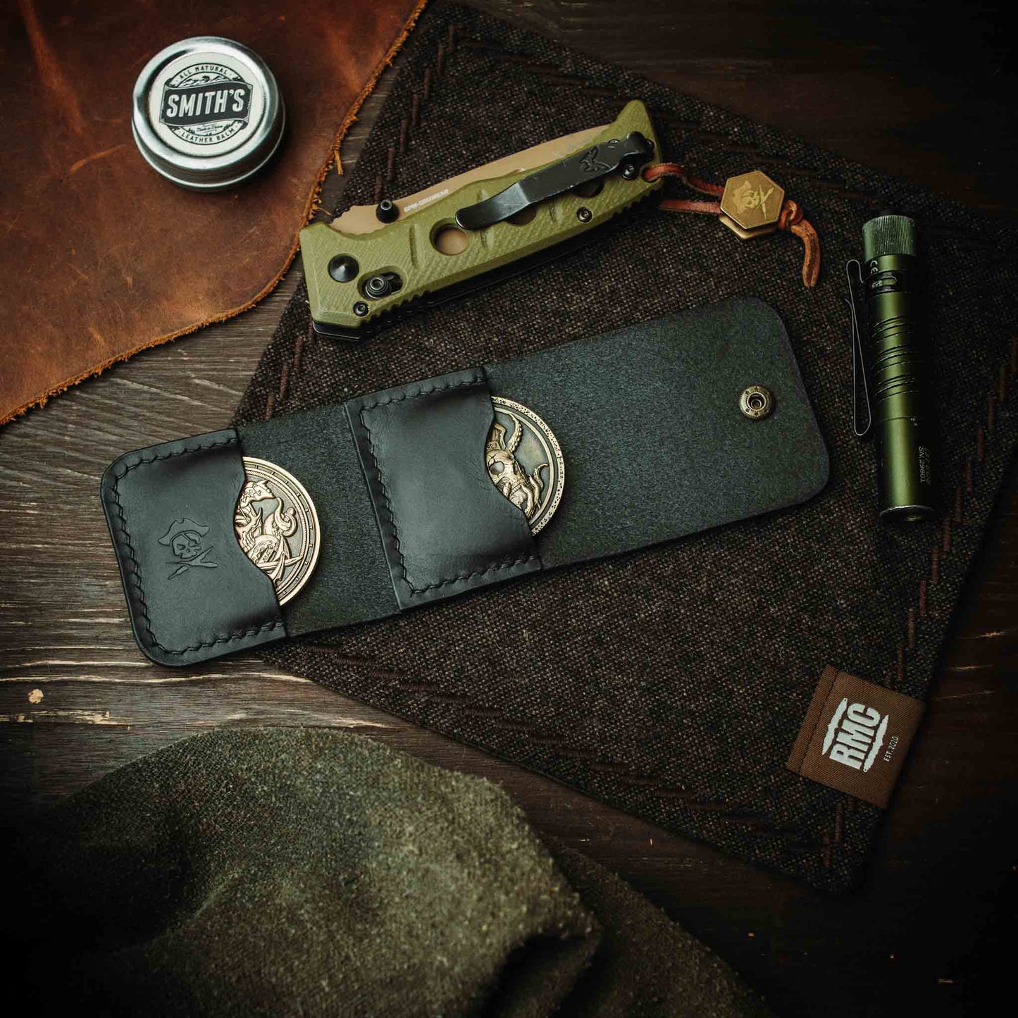 
                  
                    Peso Pouch Mini - Challenge coins leather pouch
                  
                