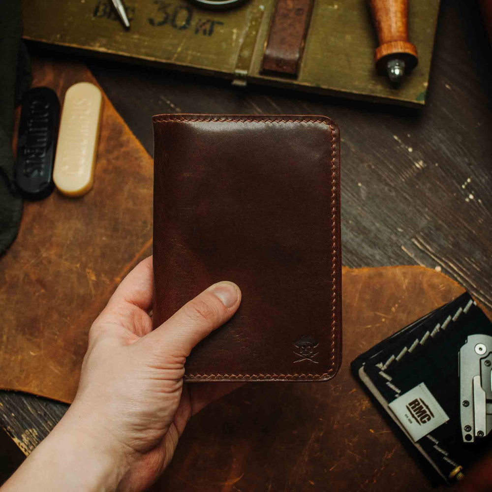 Quartermaster v3 - Leather Passport Wallet