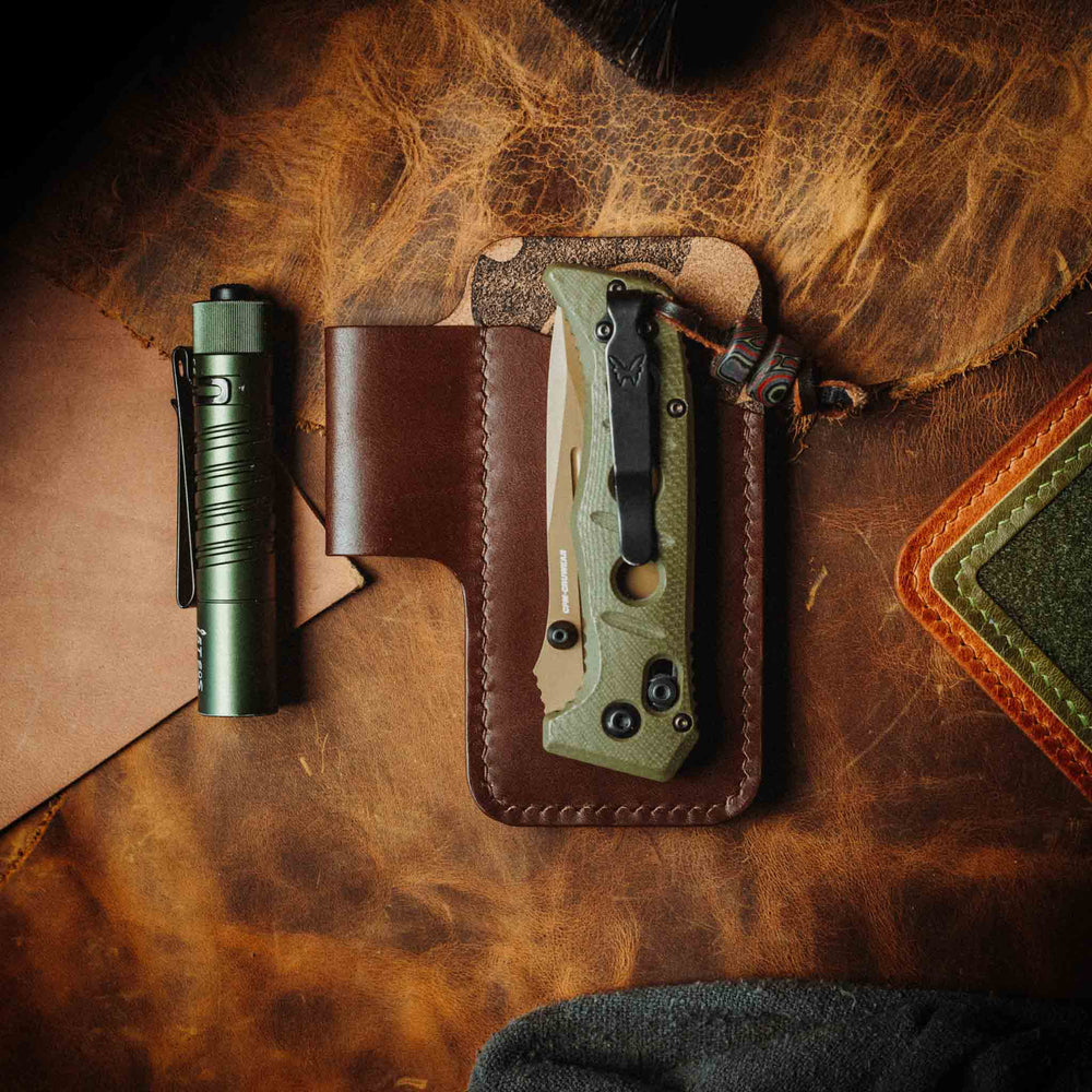 
                  
                    Sailor - Leather EDC Pocket Knife Sheath
                  
                