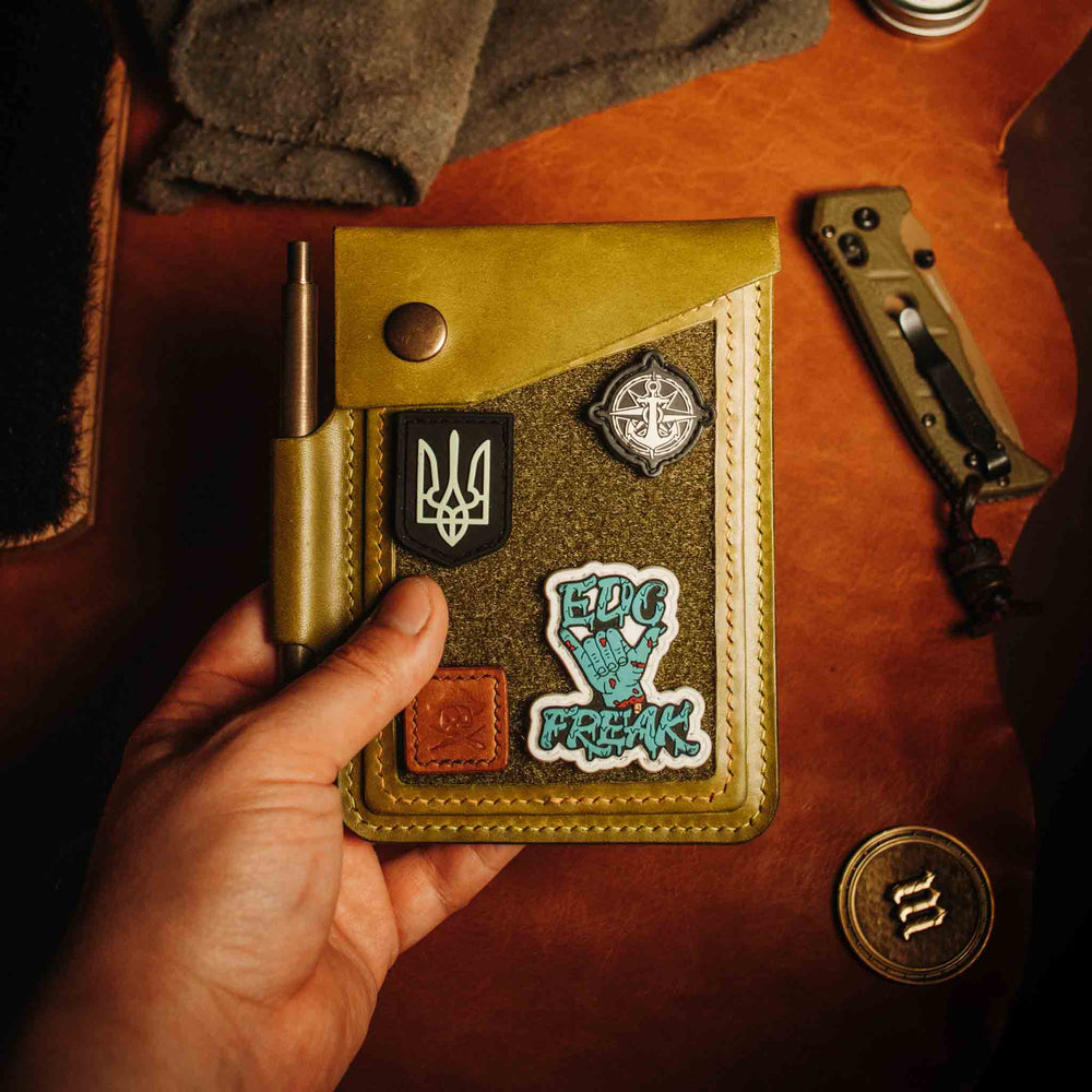 
                  
                    Steersman - Leather EDC Velcro Journal Cover
                  
                