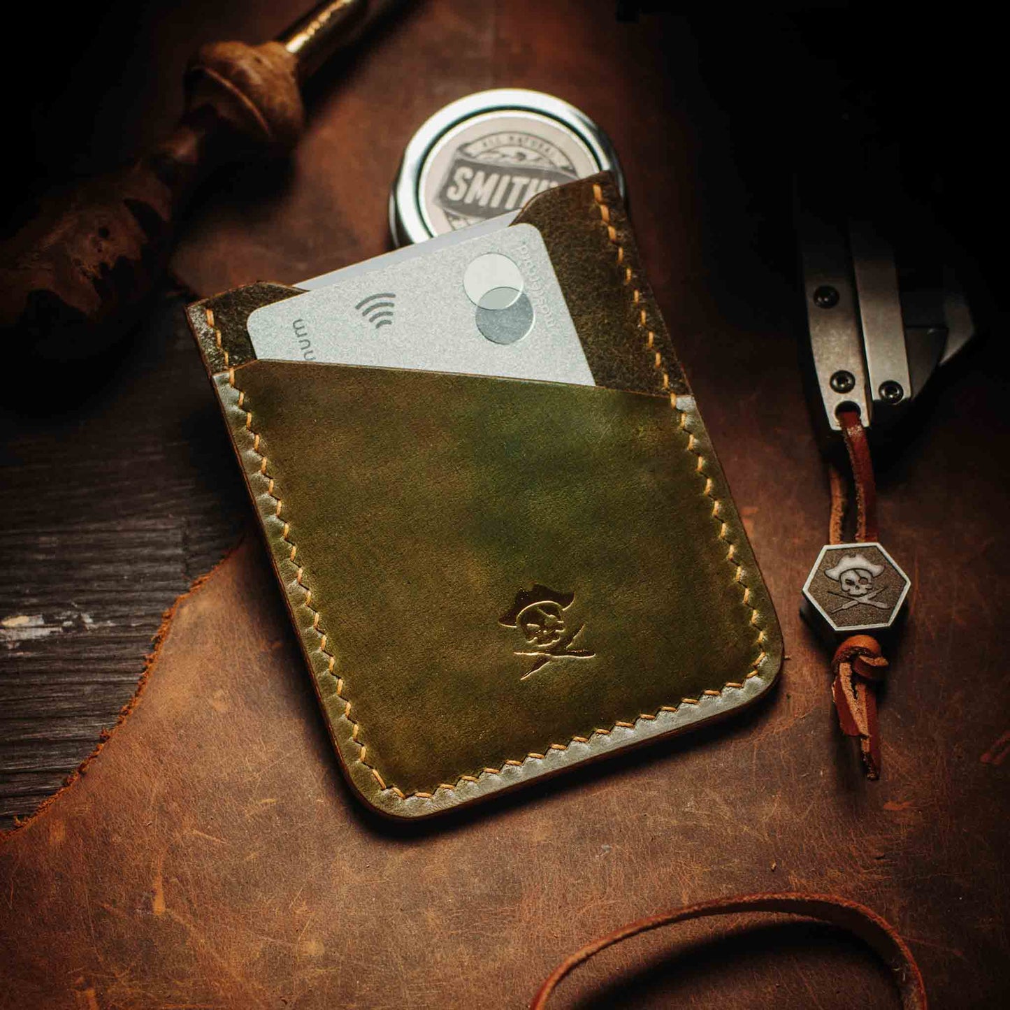 
                  
                    The Boatswain - Marbled Culatta Olive
                  
                