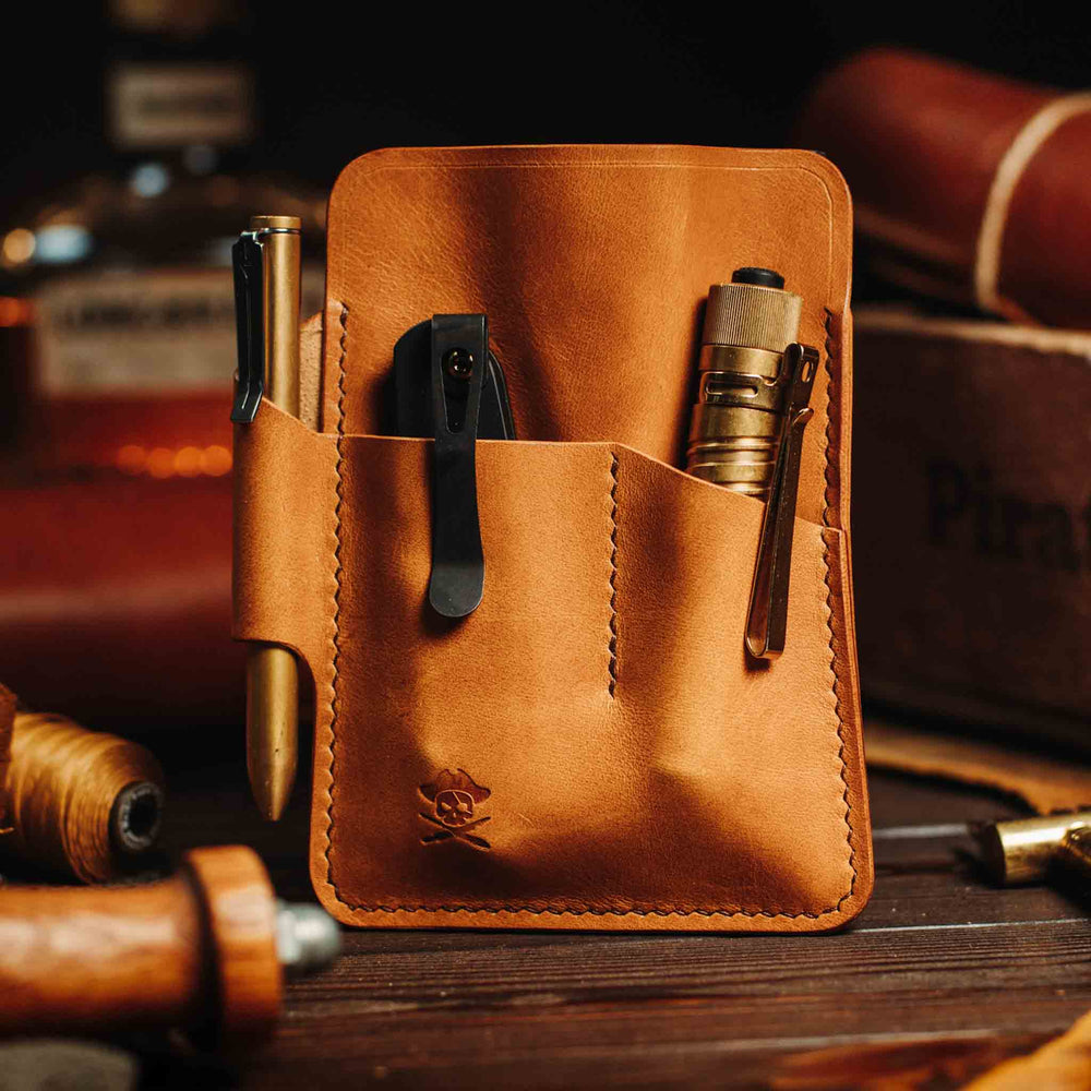 
                  
                    The First Mate Fatty - Pocket Leather EDC Organizer
                  
                