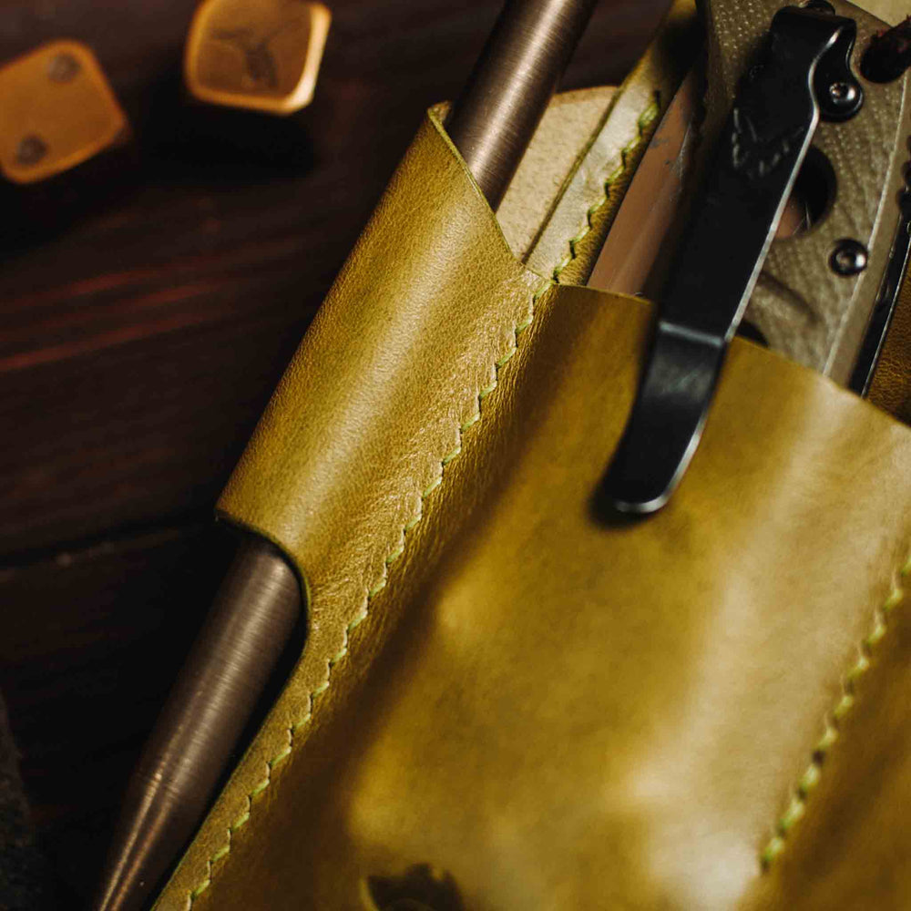 
                  
                    The First Mate Fatty - Pocket Leather EDC Organizer
                  
                