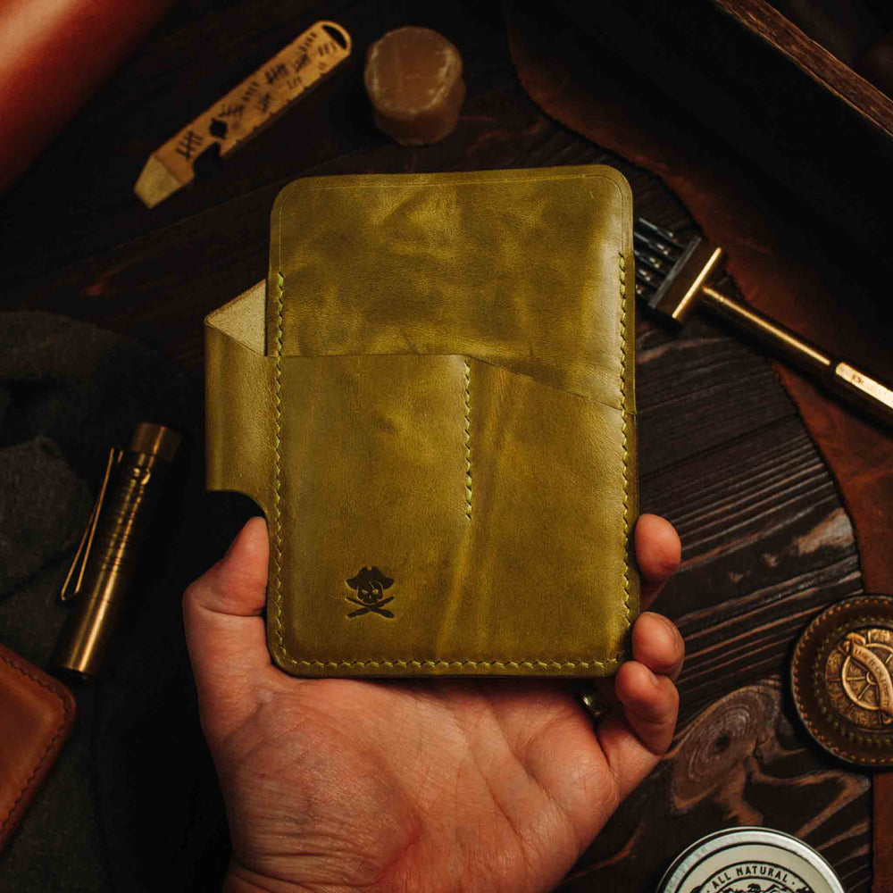 The First Mate Fatty - Pocket Leather EDC Organizer - Pirate Goods