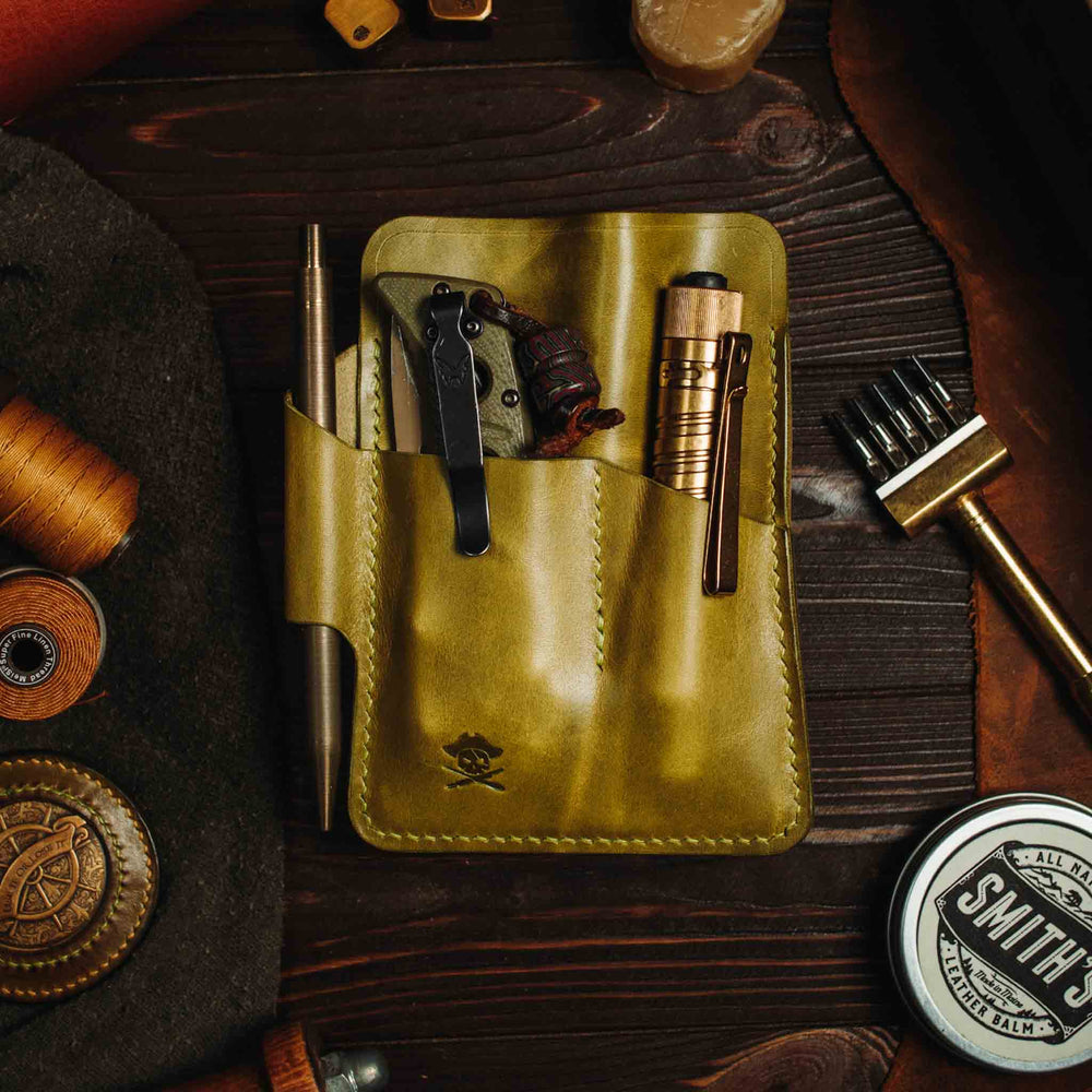 
                  
                    The First Mate Fatty - Pocket Leather EDC Organizer
                  
                
