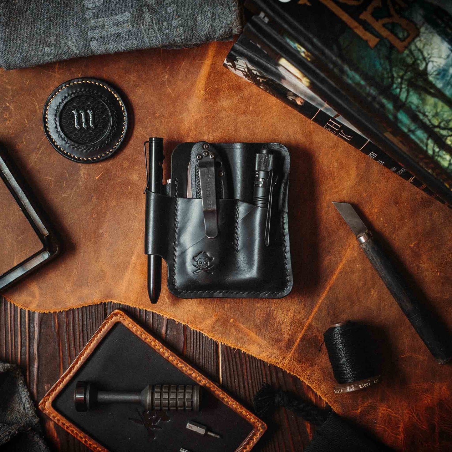
                  
                    The First Mate - Leather EDC Organizer
                  
                