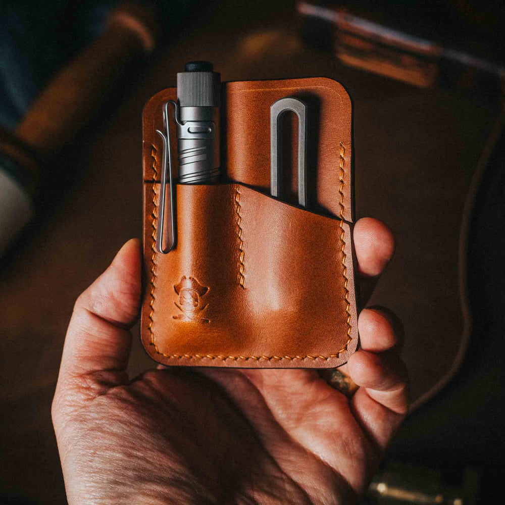 
                  
                    The First Mate Mini - Small Leather EDC Organizer
                  
                